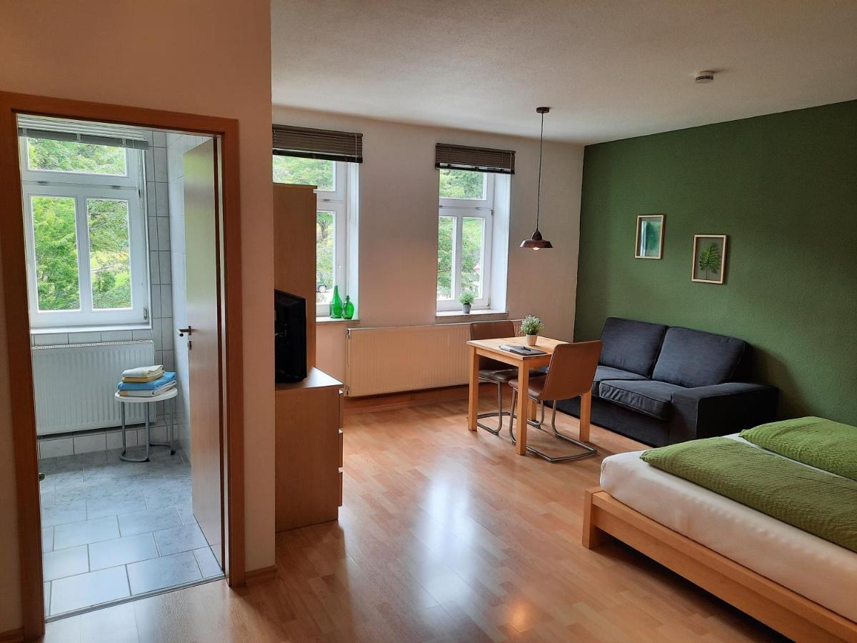 Apartments Und Bistro Zum Glasmacher Gehlberg Eksteriør bilde