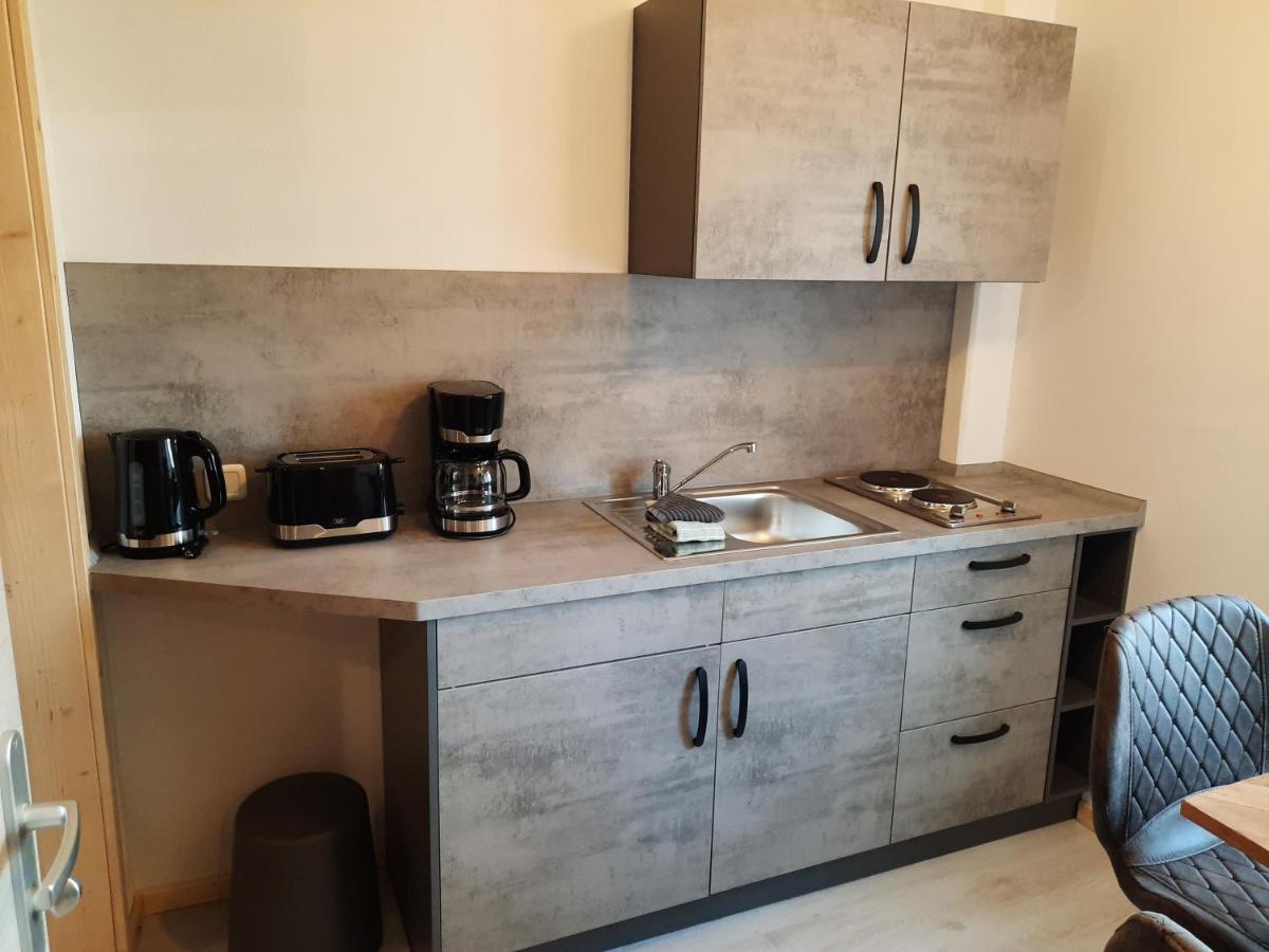 Apartments Und Bistro Zum Glasmacher Gehlberg Eksteriør bilde
